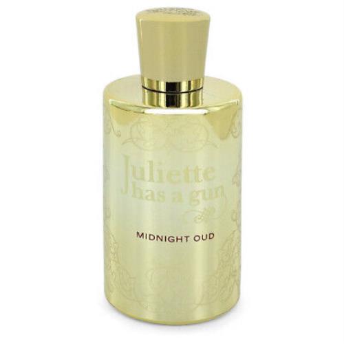 Midnight Oud Perfume 3.4 oz Edp Spray Tester For Women by Juliette Has a Gun