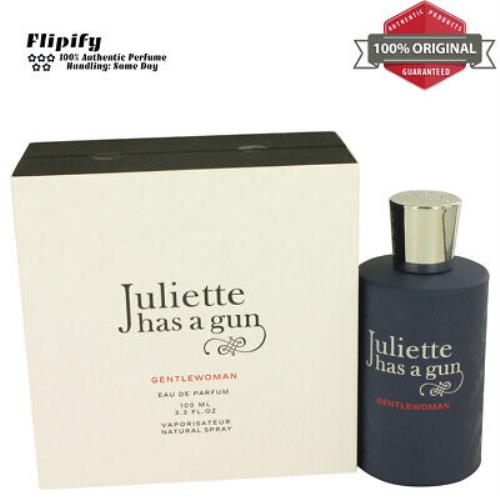 Gentlewoman Perfume 3.4 oz Edp Spray For Women by Juliette Has a Gun