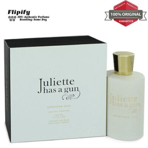 Another Oud Perfume 3.4 oz Edp Spray For Women by Juliette Has a Gun
