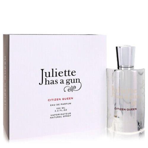 Citizen Queen Perfume 3.4 oz Edp Spray For Women by Juliette Has a Gun
