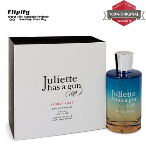 Vanilla Vibes Perfume 3.3 oz Edp Spray For Women by Juliette Has a Gun