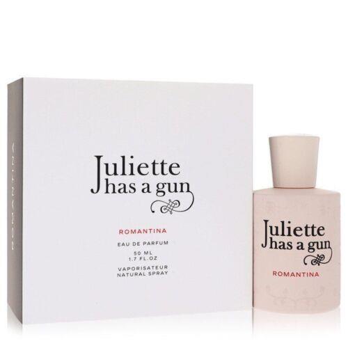 Romantina Perfume By Juliette Has A Gun Eau De Parfum Spray 1.7oz/50ml For Women