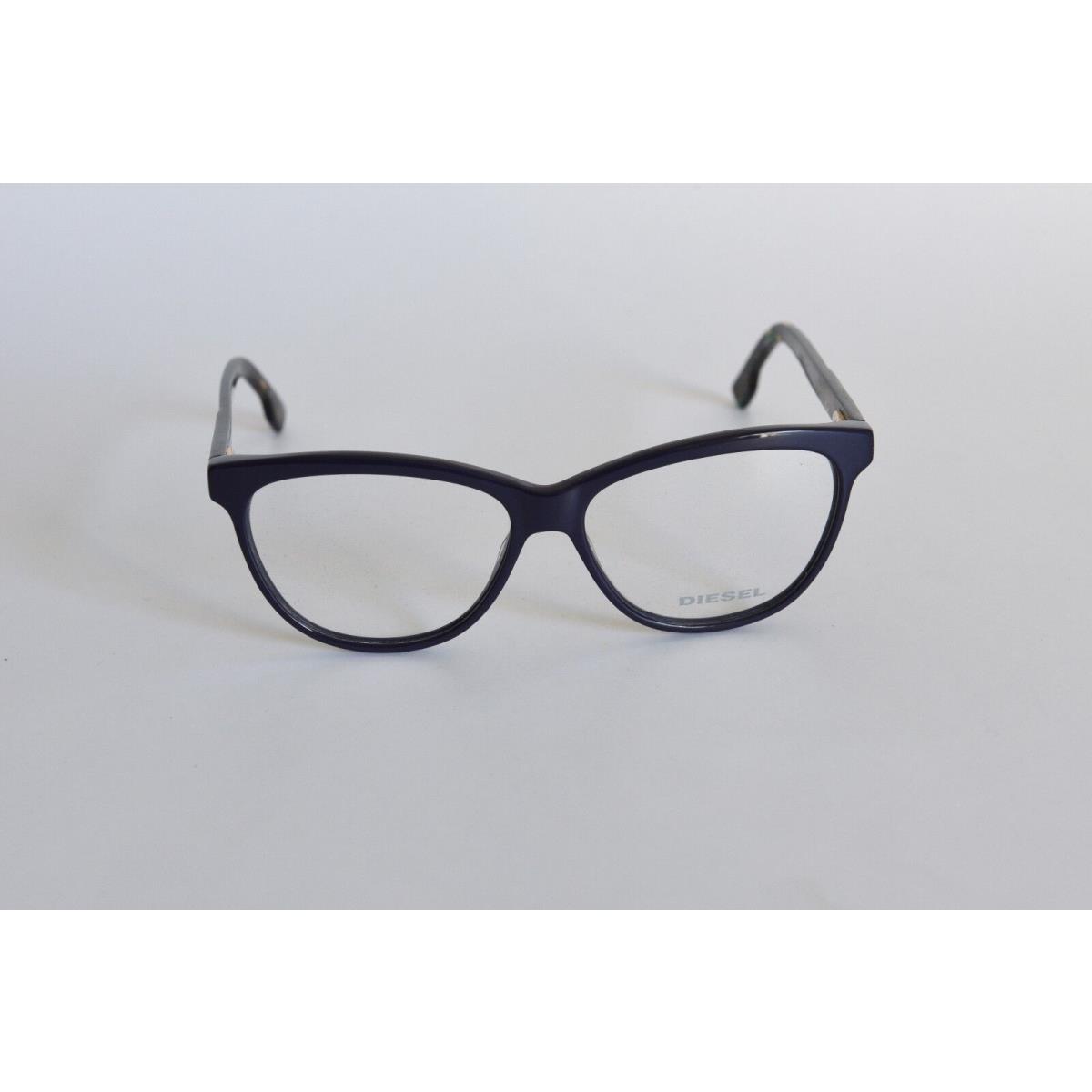 Diesel DL5188 Full Rim Acetate Cateye Eyeglass Frames Shiny Violet 53-13-140