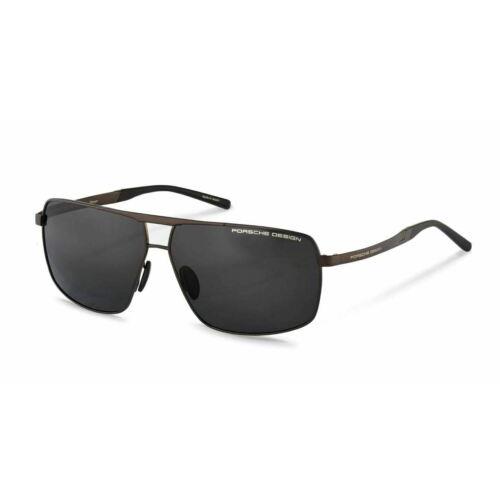 Porsche Design P 8658 D Brown Polarized Sunglasses
