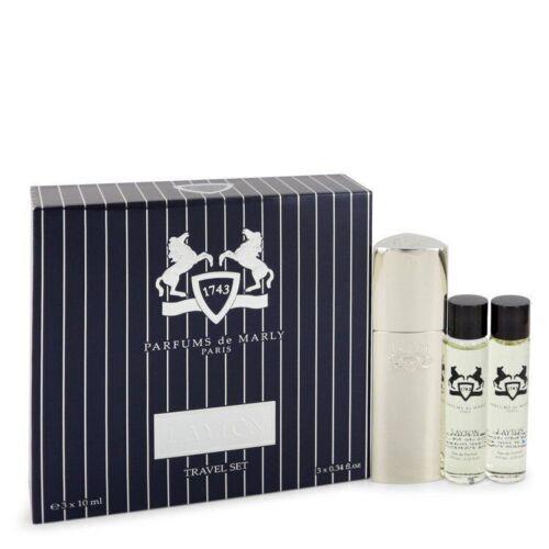 Layton Royal Essence By Parfums De Marly Three Edp Travel Set 3x0.34oz/10ml Men