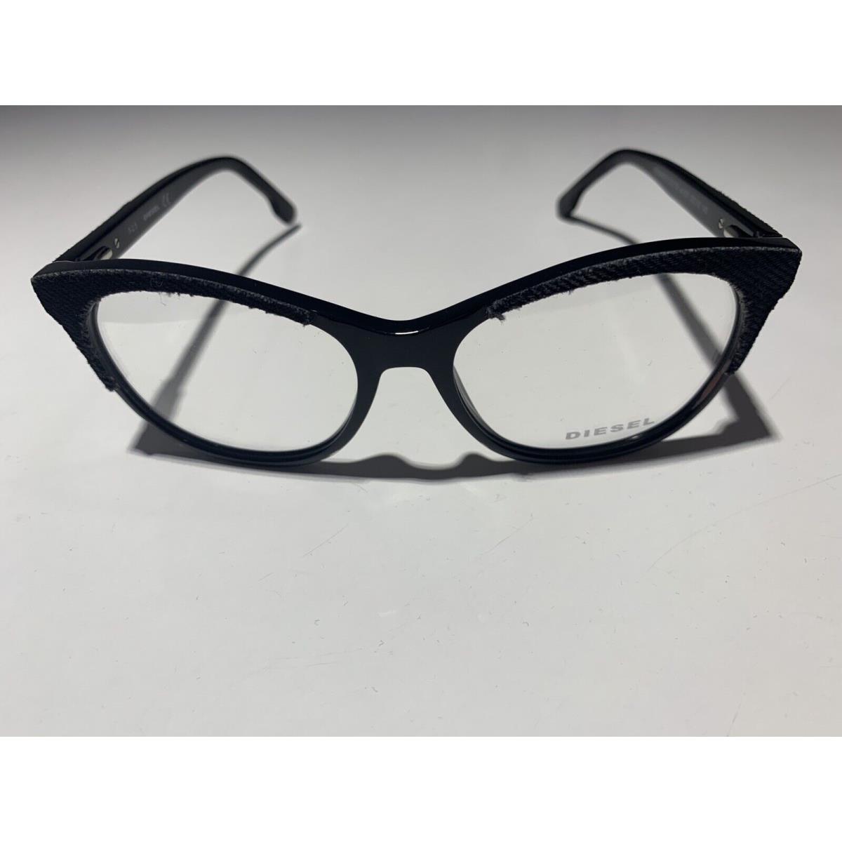 Diesel Eyeglasses DL5155 001 Comes with A Case and Cloth