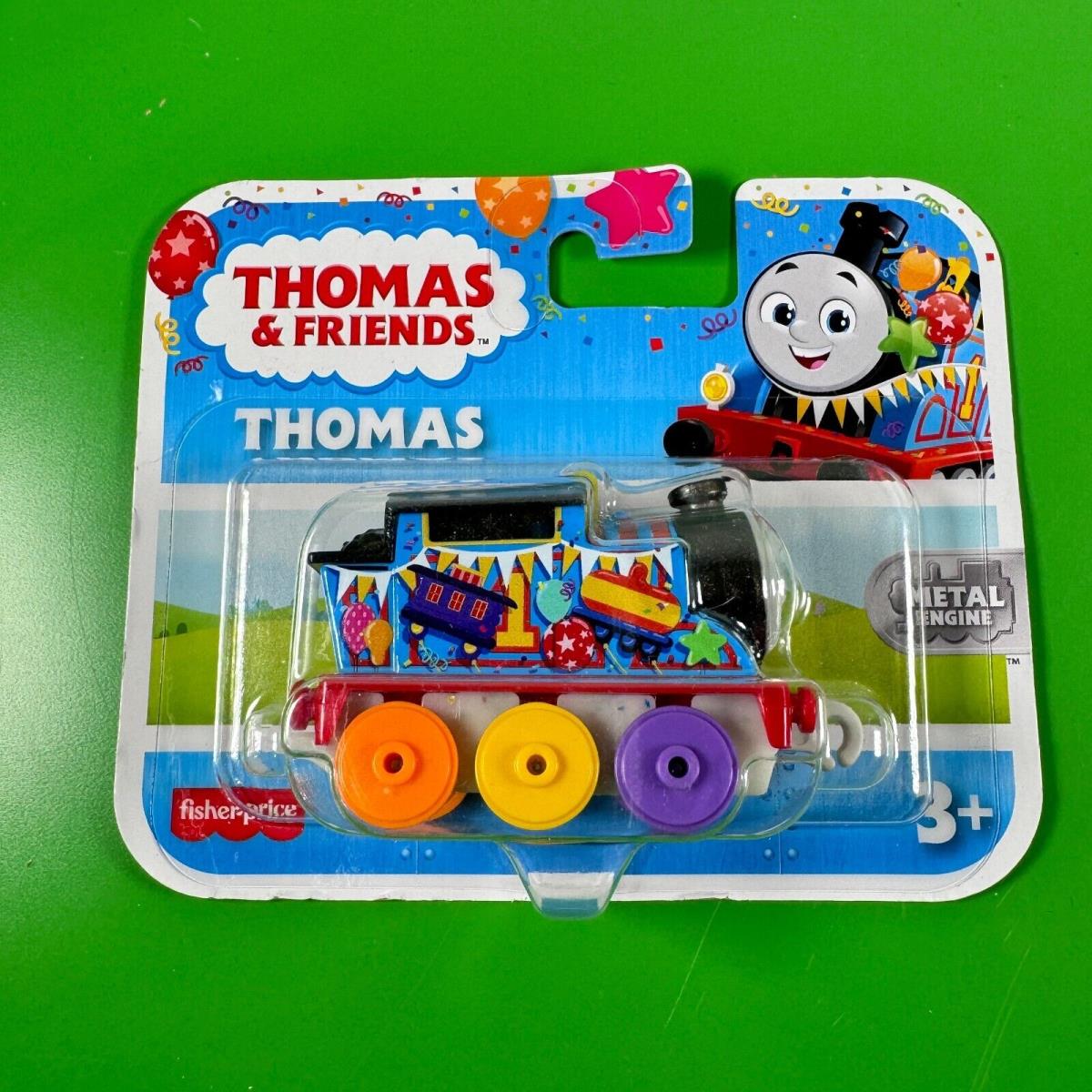 Thomas Friends Celebration Set of 3 Engines: Thomas Percy Nia Metal Engine