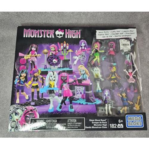 Mega Bloks Monster High Glam Ghoul Band DRC60 182 Pcs 2015