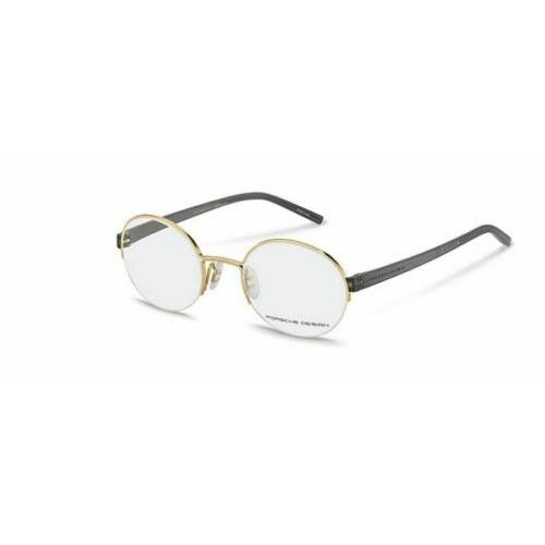 Porsche Design P8350 D Gold Eyeglasses