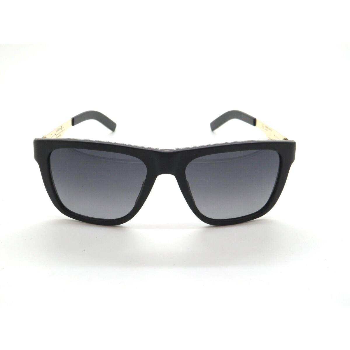 IC Berlin Roman S. Matte Black/gold 53mm Sunglasses