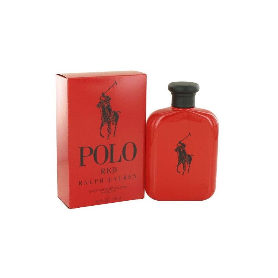 Polo Red By Ralph Lauren 4.2 Oz/ 125 ml Eau De Toilette Spray For Men