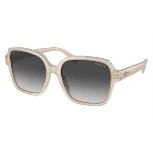 Ralph Lauren RA5304U Sunglasses Shiny Opal Cream / Gradient Gray