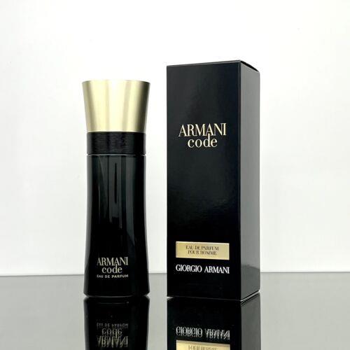 Armani Code by Giorgio Armani Men Parfum 2oz-60ml Edp Spray New-sealed BO33