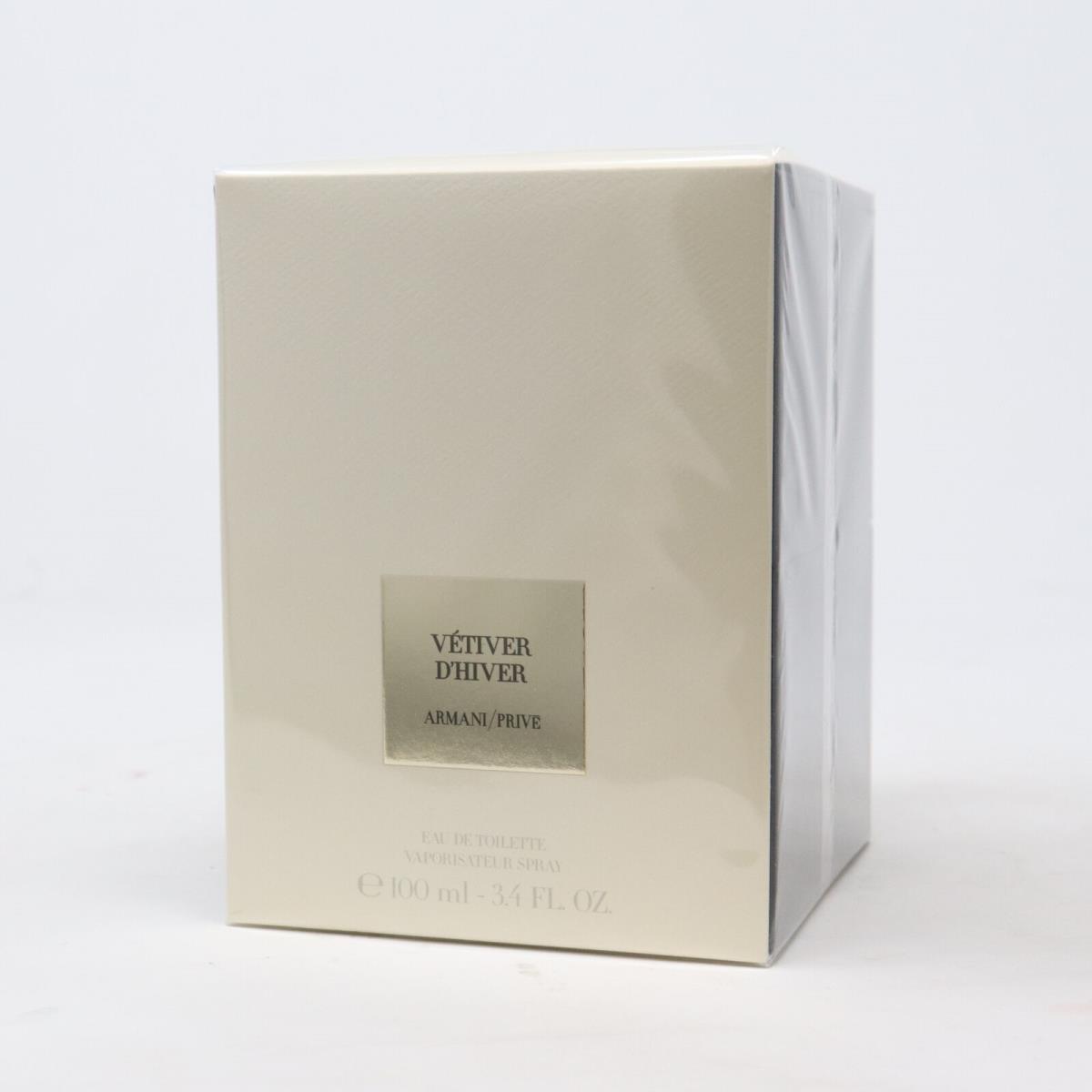 Vetiver D`hiver by Giorgio Armani Eau De Toilette 3.4oz Spray