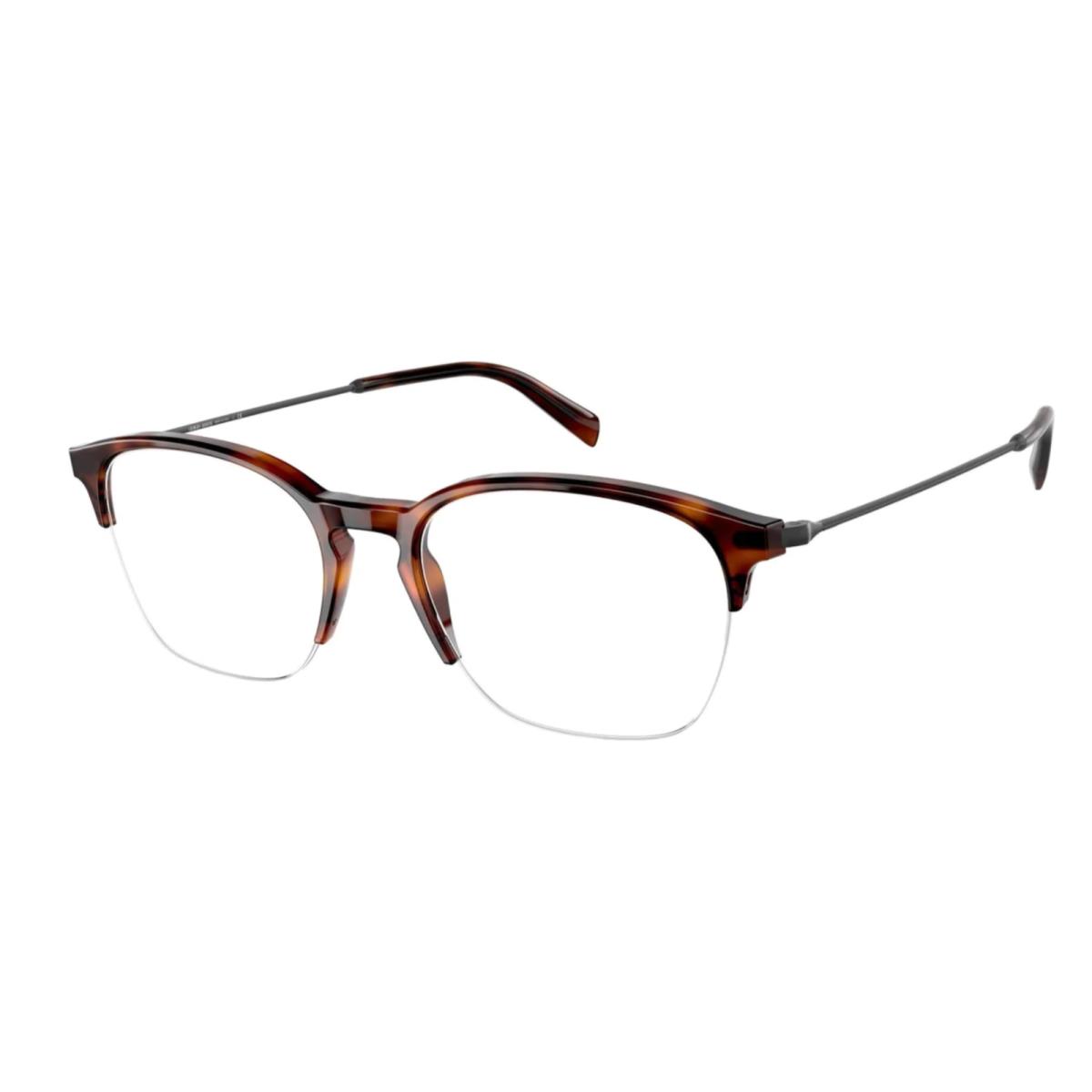 Giorgio Armani Eyeglasses AR 7210 5686 53-19 Semi-rimless Havana Tortoise Frames