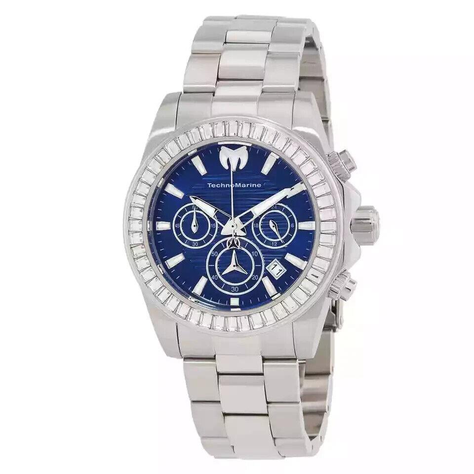 Technomarine Manta Chronograph Blue Dial Men`s Watch TM-222002