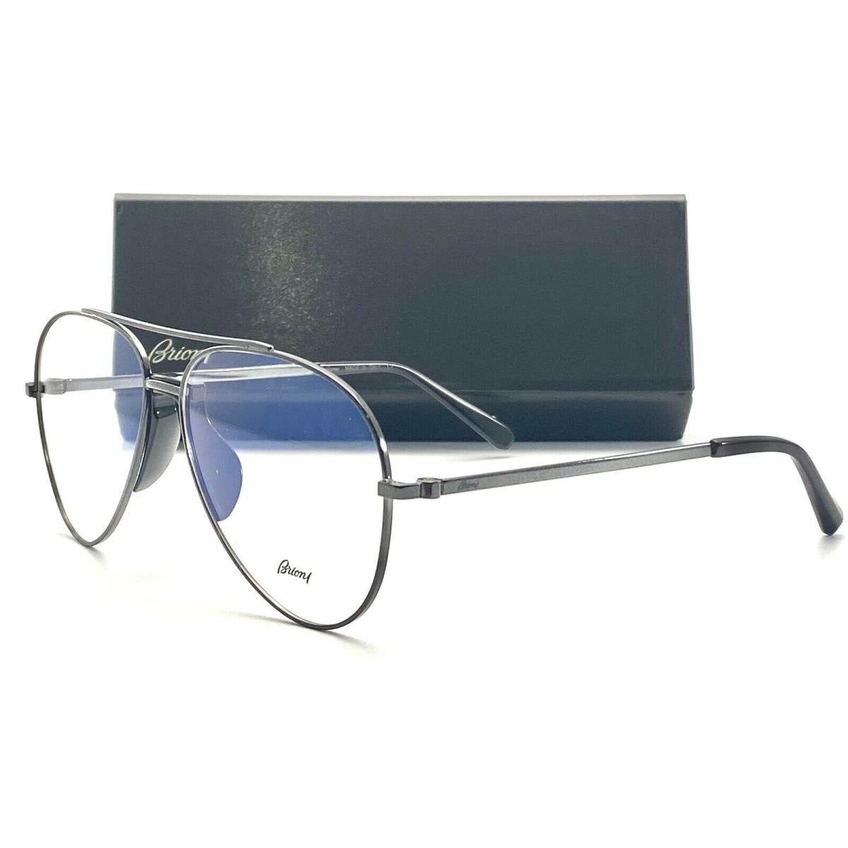 Brioni BR0052O 001 Black Eyeglasses 58-13 145 W/case