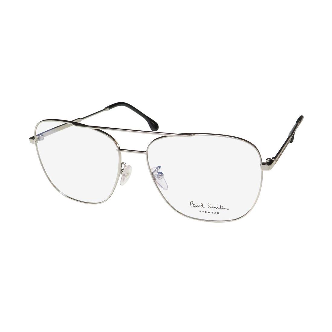 Paul Smith Avery Italian Mafia Boss Looks Handmade Mens Eyeglass Frame/glasses Silver