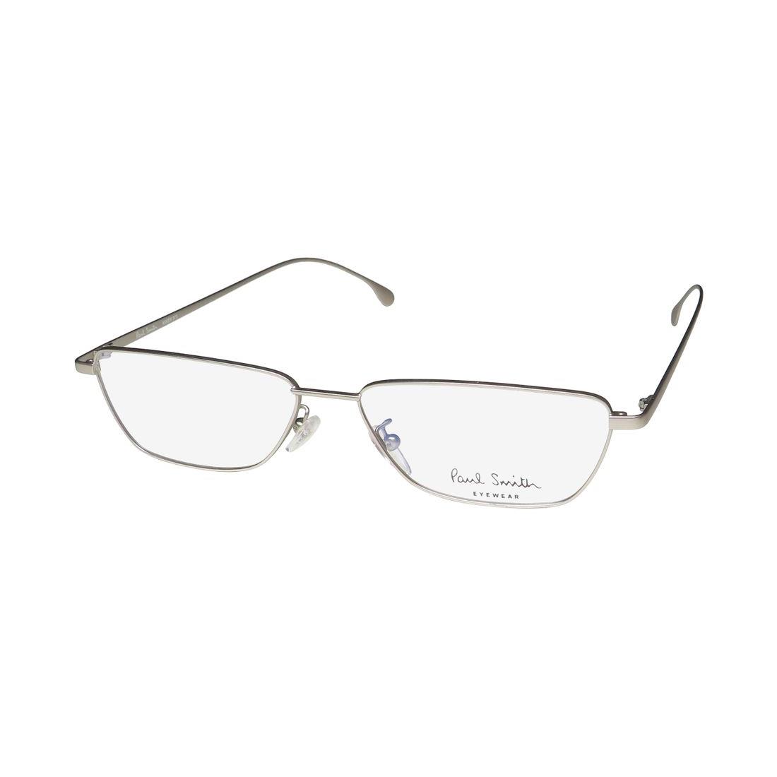 Paul Askew (v1) Smith Askew V1 Premium Handmade IN Italy Eyeglass Frame/glasses Matte Silver