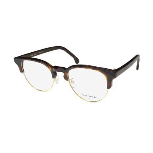 Paul Smith Birch Glasses Full-rim 02 Italy Brown Mens 51-20-145 Designer