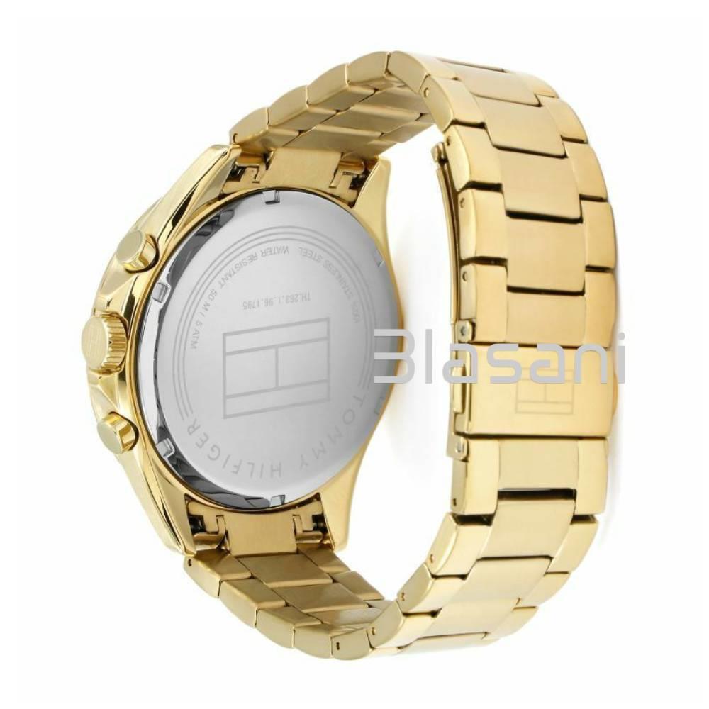 Tommy Hilfiger 1791121 Men`s Gold-tone Stainless Steel Watch 46mm