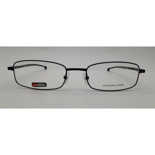 Diesel Webcore Black 003 Metal Eyeglasses Frame 51-18-135 Italy