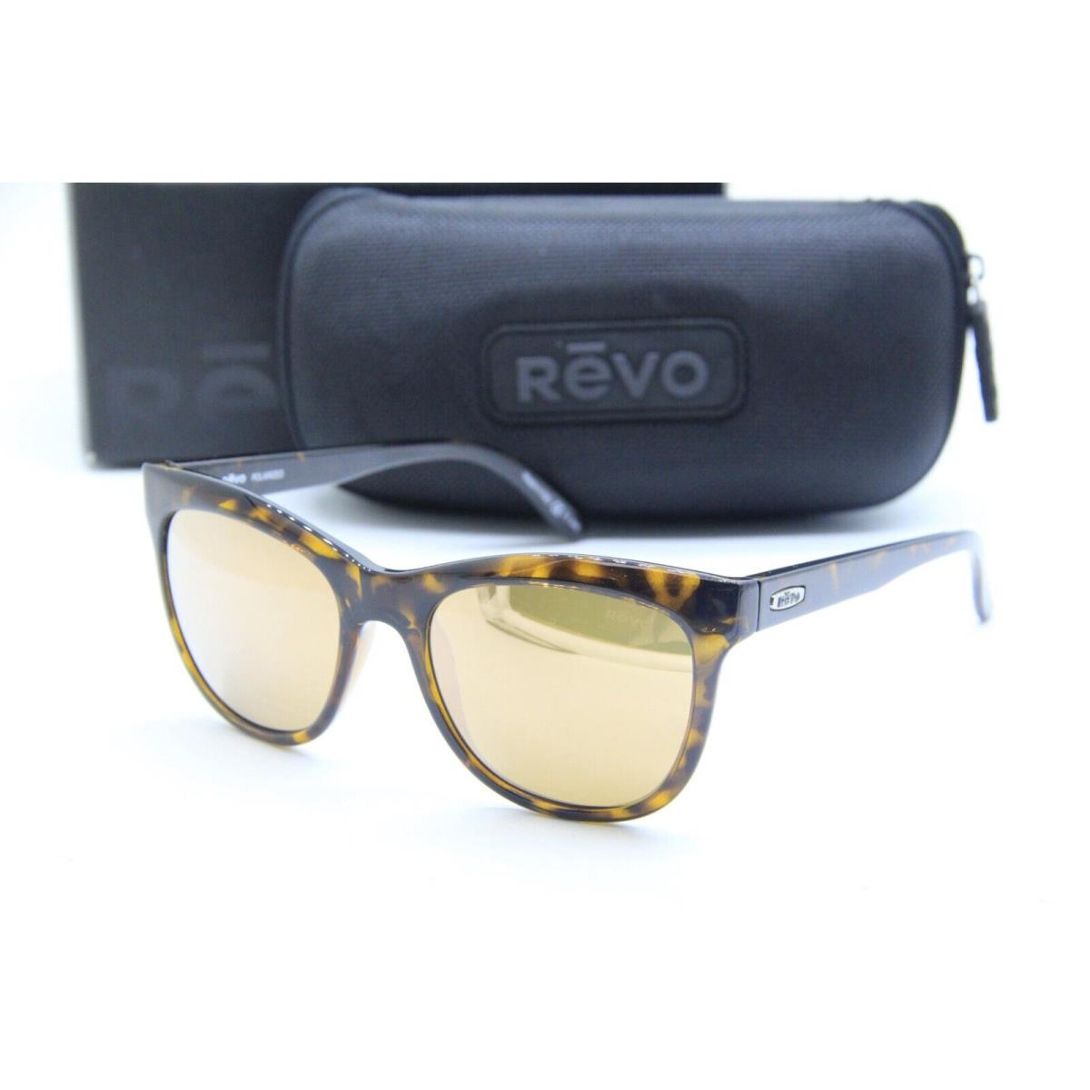 Revo RE 1069 02 Leigh Polarized Havana Sunglasses W/case 52-20