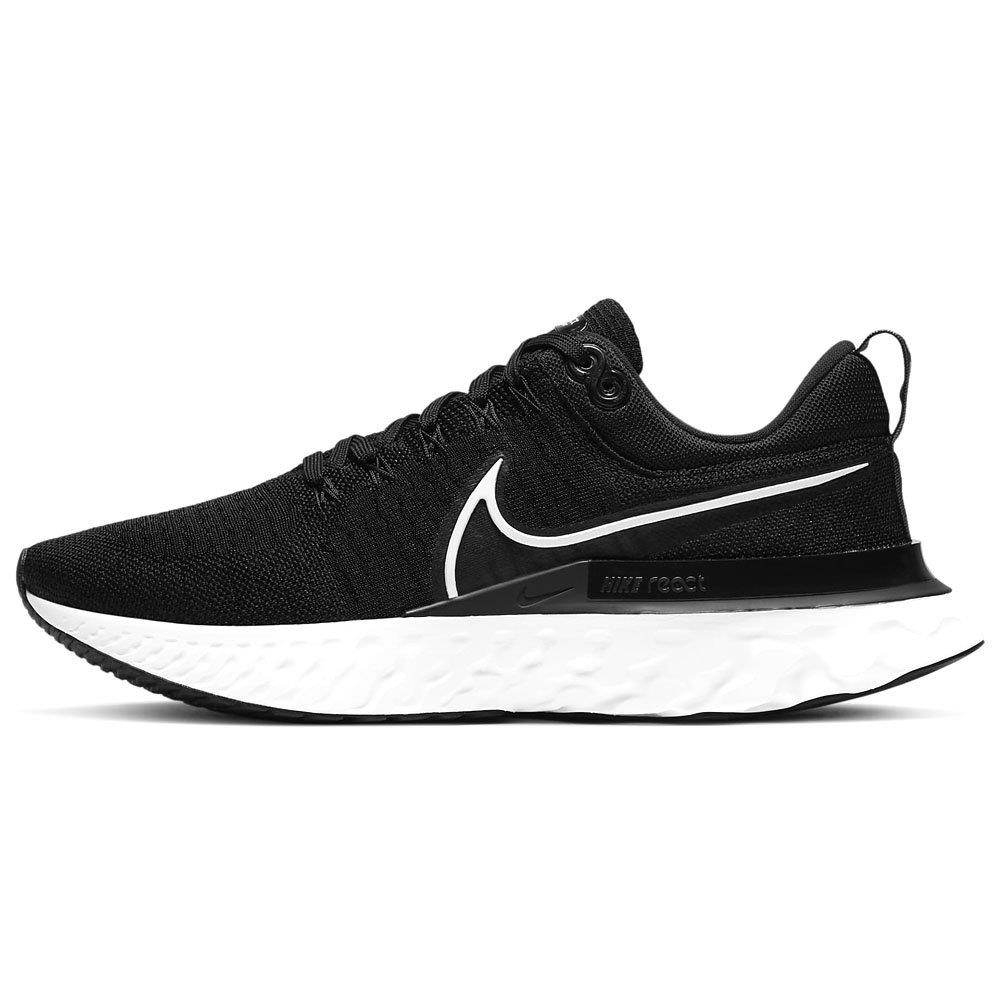 Nike Men`s React Infinity Run 2 Running Shoe CT2357-002 Black/White/Iron Grey