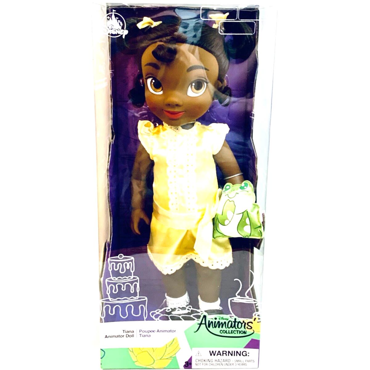 Disney Animators Collection The Princess and The Frog Tiana 16 Doll with Frog