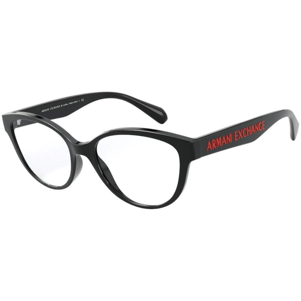 Armani Exchange AX3069 8158 Eyeglasses Black 53-17-140