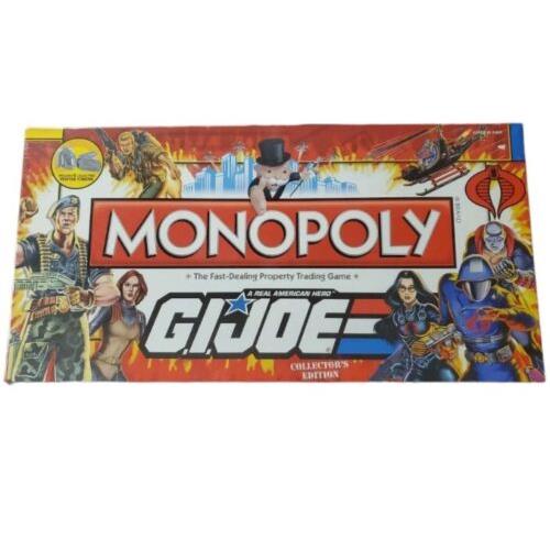 2009 Hasbro Gijoe Monopoly Board Game Collector Edition