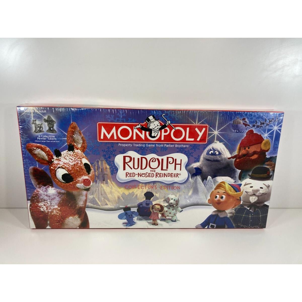 Monopoly Rudolph The Red Nosed Reindeer Collector`s Edition Christmas