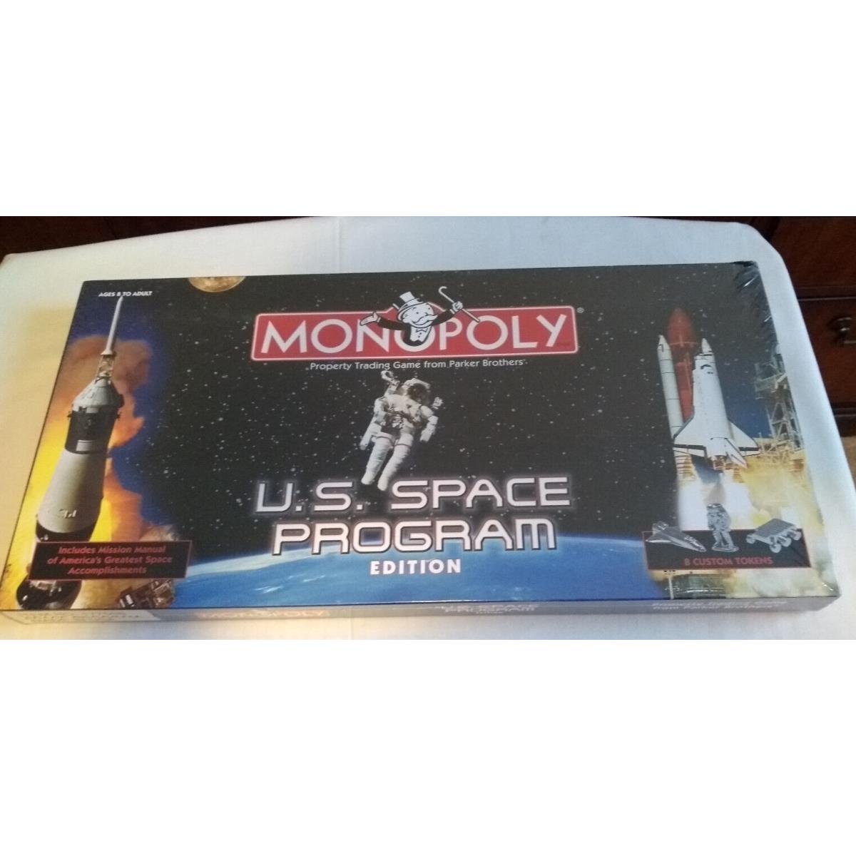 U.s. Space Program Edition Monopoly 1998