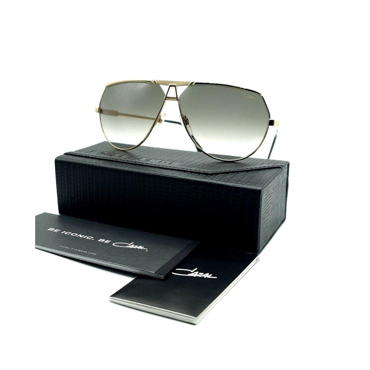 Cazal 953 Sunglasses Color 97 Gold - Olive Gradient Lenses Size 69