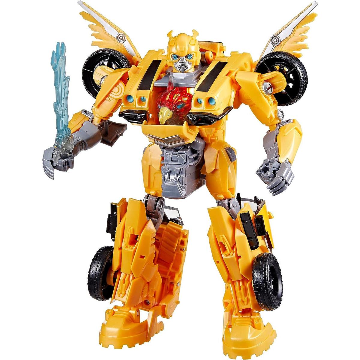 10 Inch Transformers Toys Rise Of The Beasts Movie Beast-mode Bumblebee