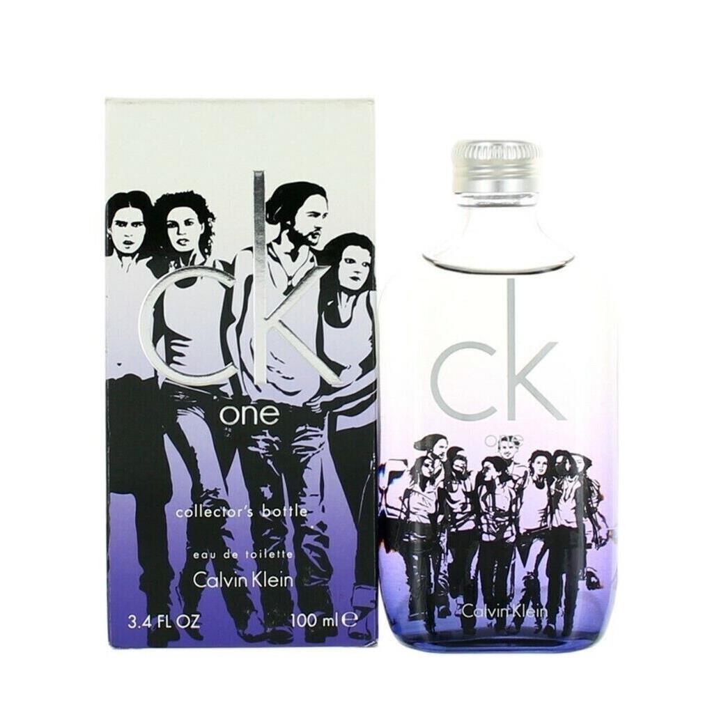 CK One Collector`s Bottle by Calvin Klein Edt Unisex 3.4oz Box