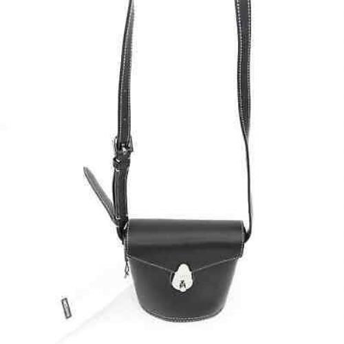 Calvin Klein Womens Lock Micro Bucket Crossbody Bag Black Limited Edition S