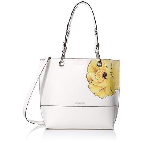 Calvin klein floral discount tote