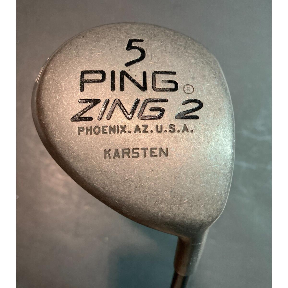 Ping Zing 2 5 Wood Driver - RH 44 G-loomis Stiff Graphite Shaft