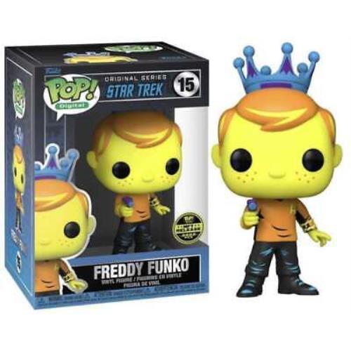 Freddy Funko as Captain Kirk Star Trek 15