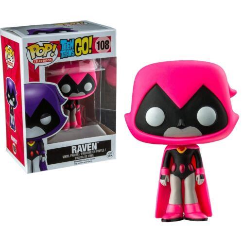 Teen Titans Funko Pop Television Raven Vinyl Figure Pink - Pink