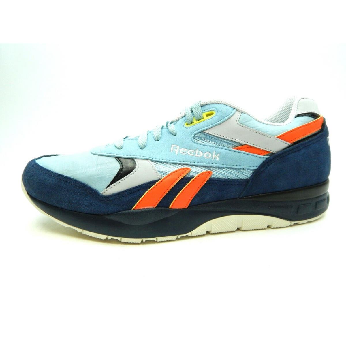 Reebok Ventilator Supreme Blue Navy Orange Men Shoes Size 12