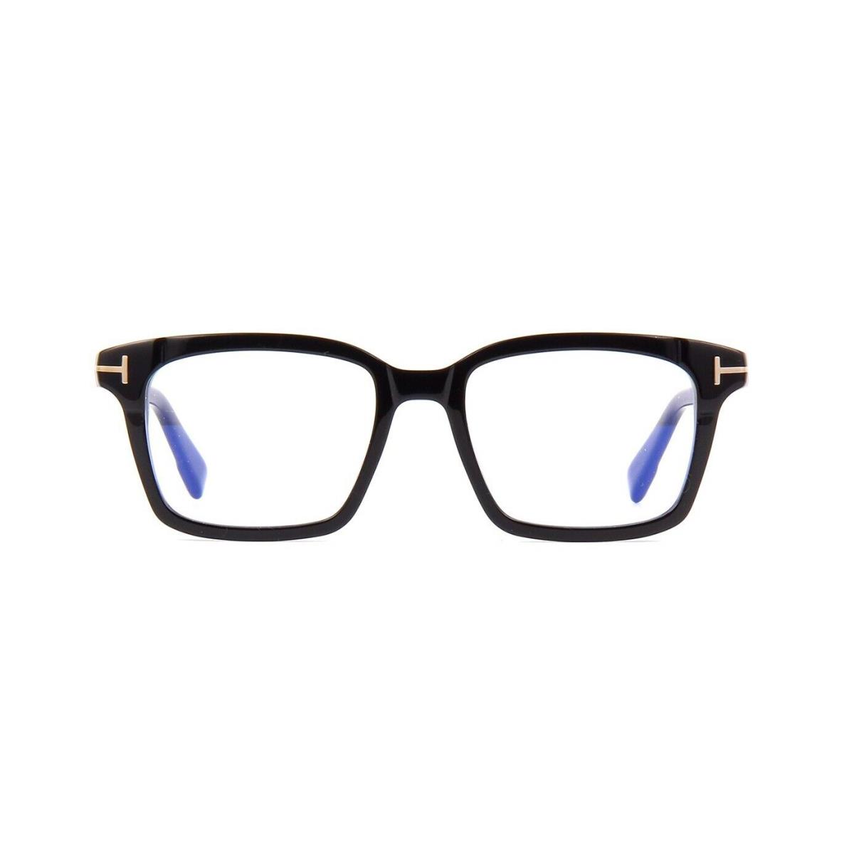 Tom Ford FT 5661-B Blue Block Shiny Black 001 Eyeglasses