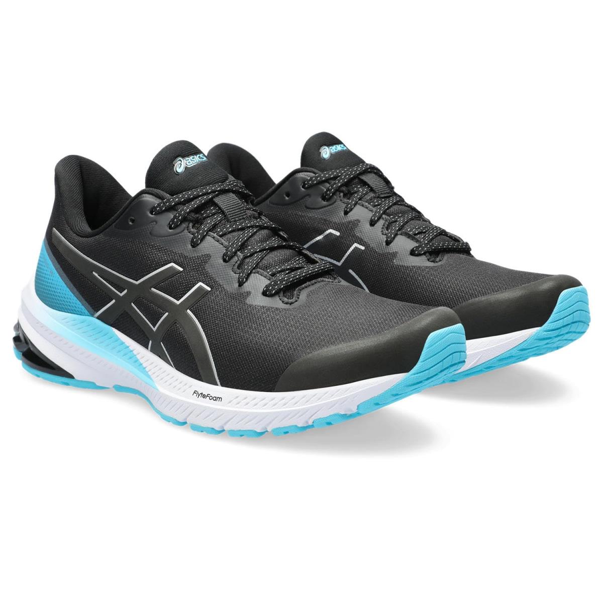 Woman`s Sneakers Athletic Shoes Asics GT-1000 12 Lite-show Black/Pure Silver
