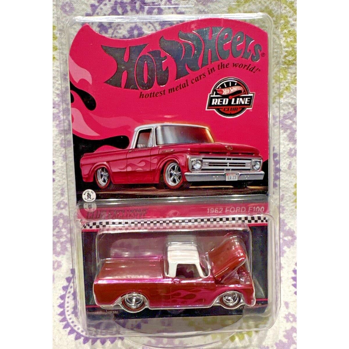 2023 Hot Wheels Pink 1962 Ford F100