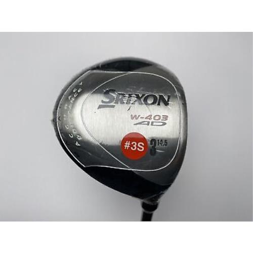 Srixon W-403 AD Driver 3 SV-3000 61g Stiff Graphite Mens RH