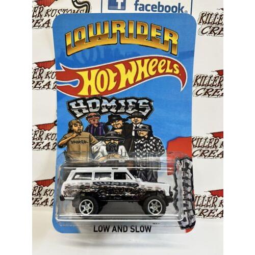 Custom Hot Wheels Homies Lowrider - Real Riders- 1988 Jeep Wagoneer