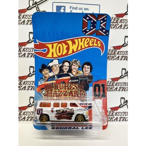 Custom Hot Wheels Dukes OF Hazzard Series - Real Riders Dodge Van