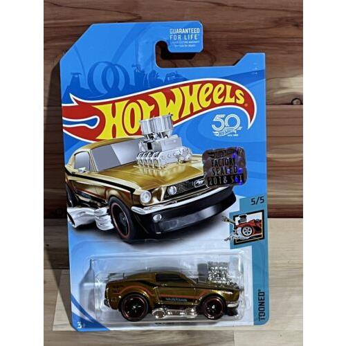 2018 Hot Wheels 68 Mustang Tooned Super Treasure Hunt 1/64