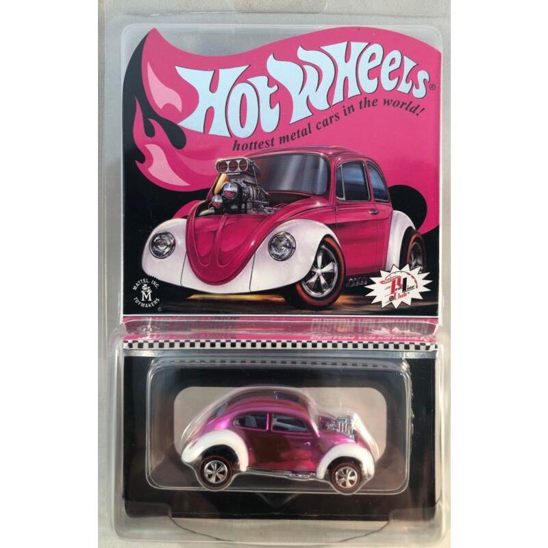 Collectors Convention 33rd Annual Hot Wheels Rlc Car Custom Volkswagen Pink